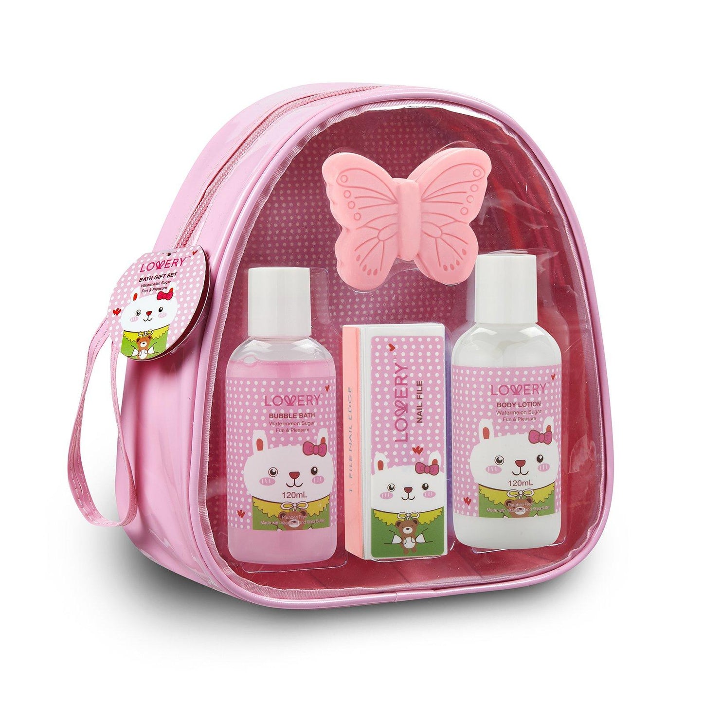 Watermelon Sugar Junior Gift Set - 5Pc Bath and Body Kit