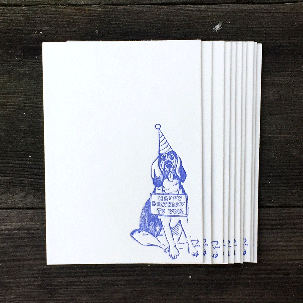 Birthday Dog Gift Enclosures - Pack of 10