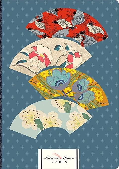 {Ingram} Alibabette Editions Paris Notebook :: Les Eventails