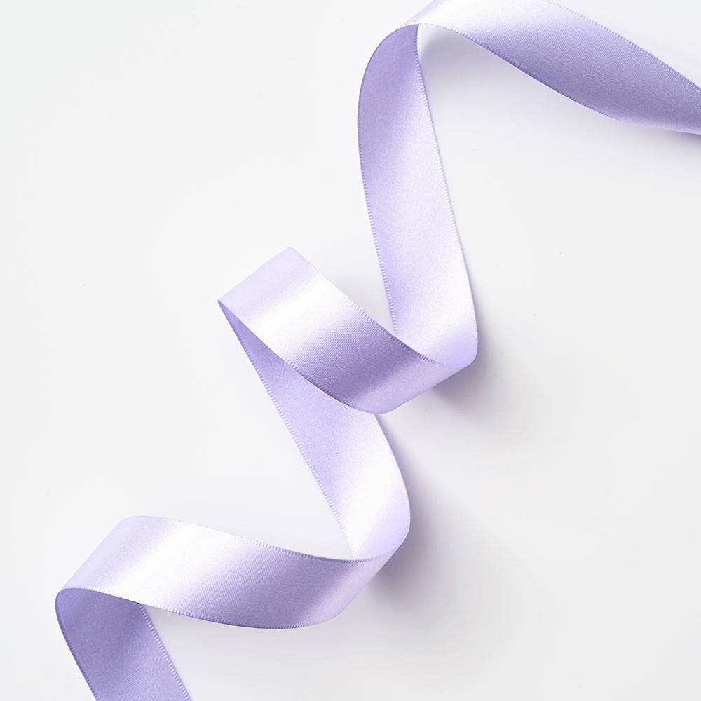 {Waste Not Paper} Satin Ribbon :: 1" Width :: Lilac