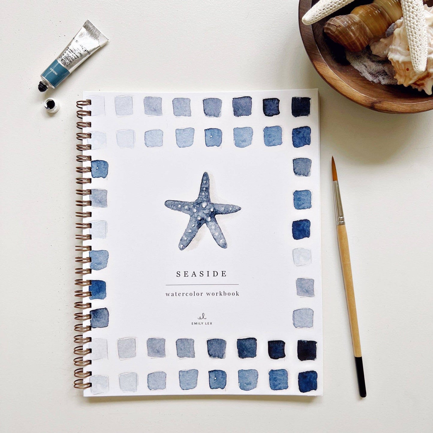 watercolor workbook seaside