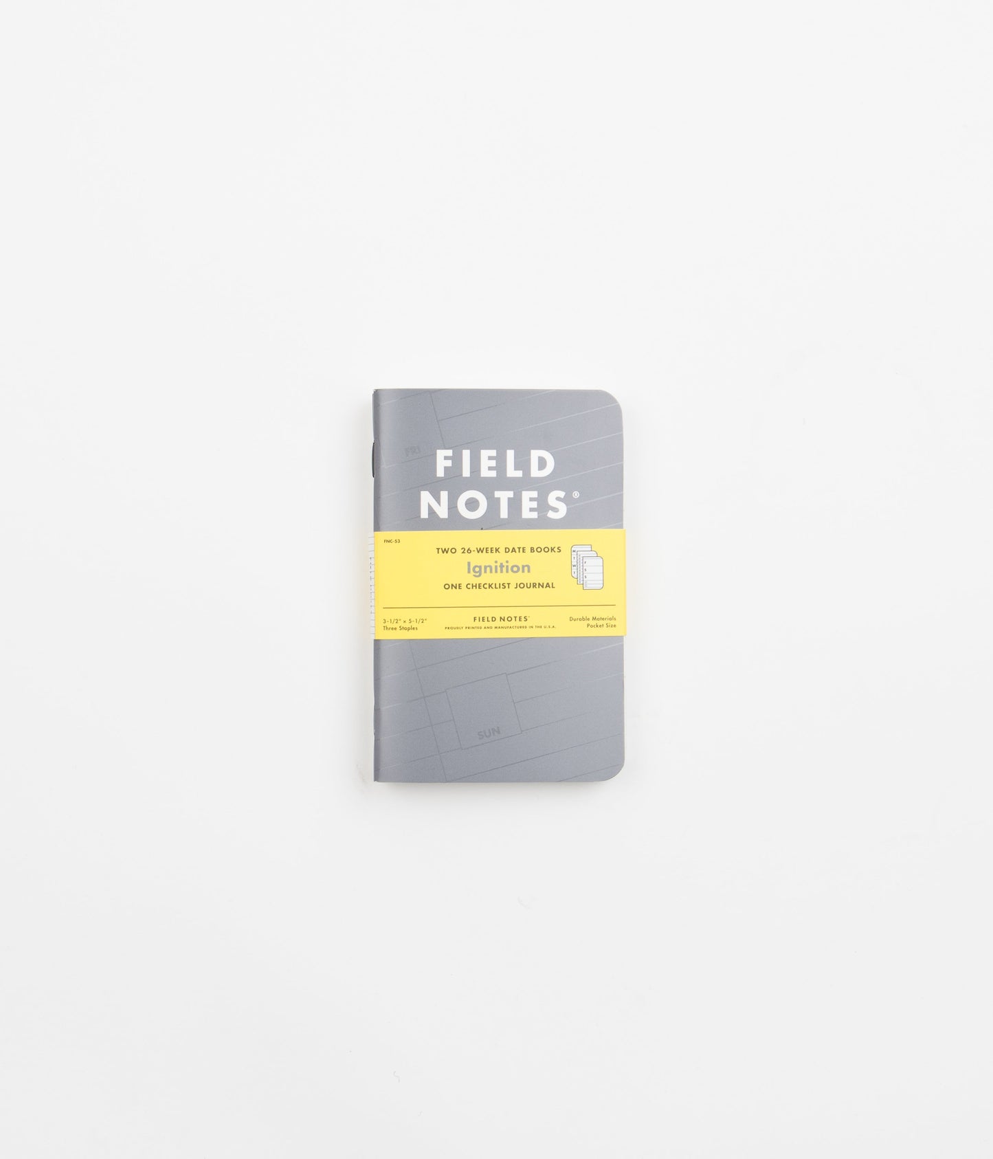 Field Notes Ignition Date & Journal Memo Books (3 Pack) - Mixed Paper