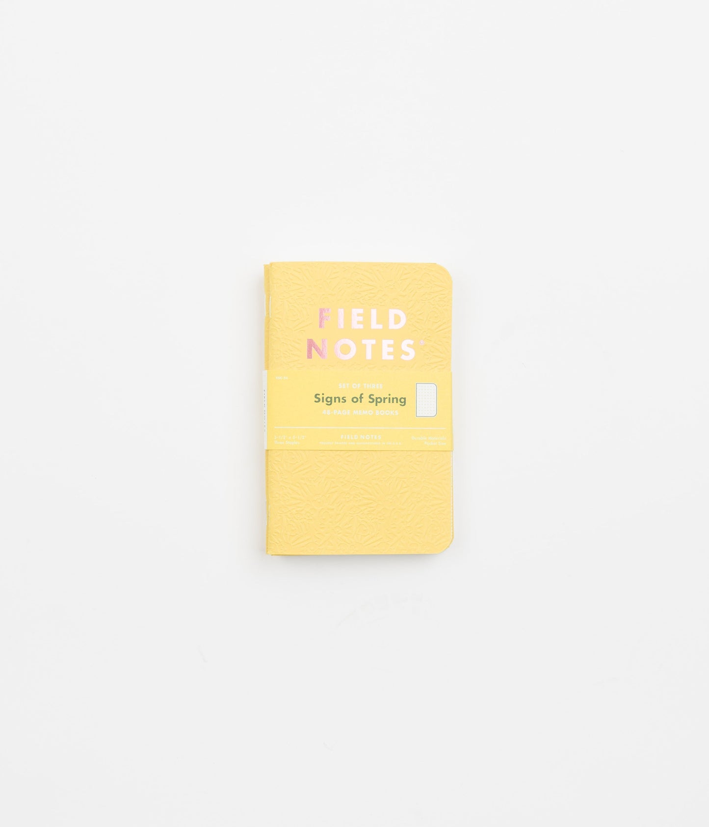 Field Notes Signs of Spring Memo Books (3 Pack) - Dot Graph Paper