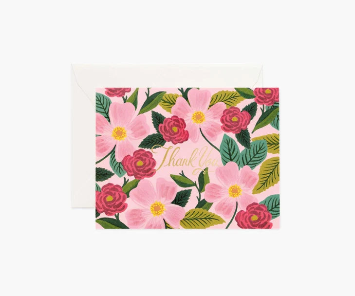 {Rifle Paper Co.} Boxed Notecards :: Rose Garden Thank You :: Set of 8
