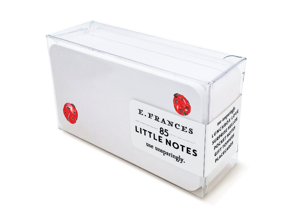{E. Frances Paper} 85 Little Notes :: Ladybugs
