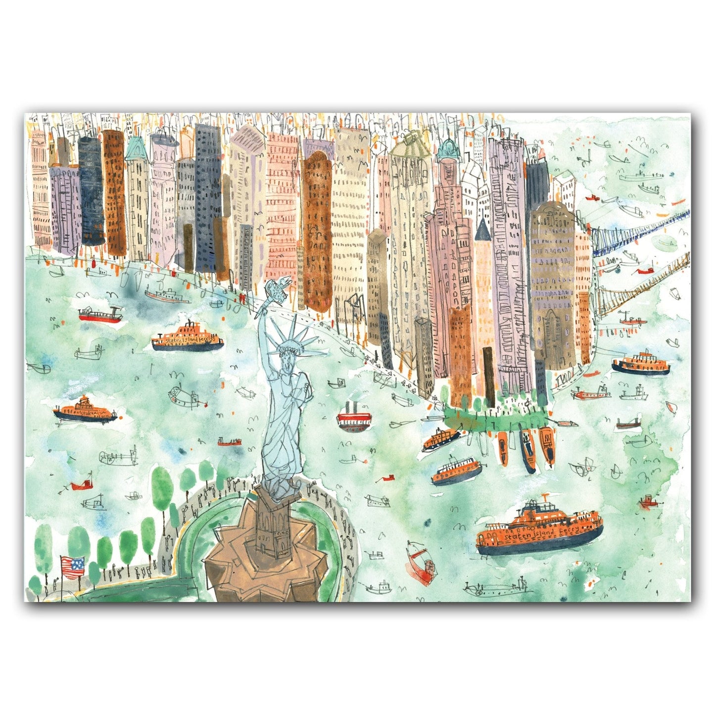 {teNeues} Boxed Notecards :: New York, New York :: Set of 20