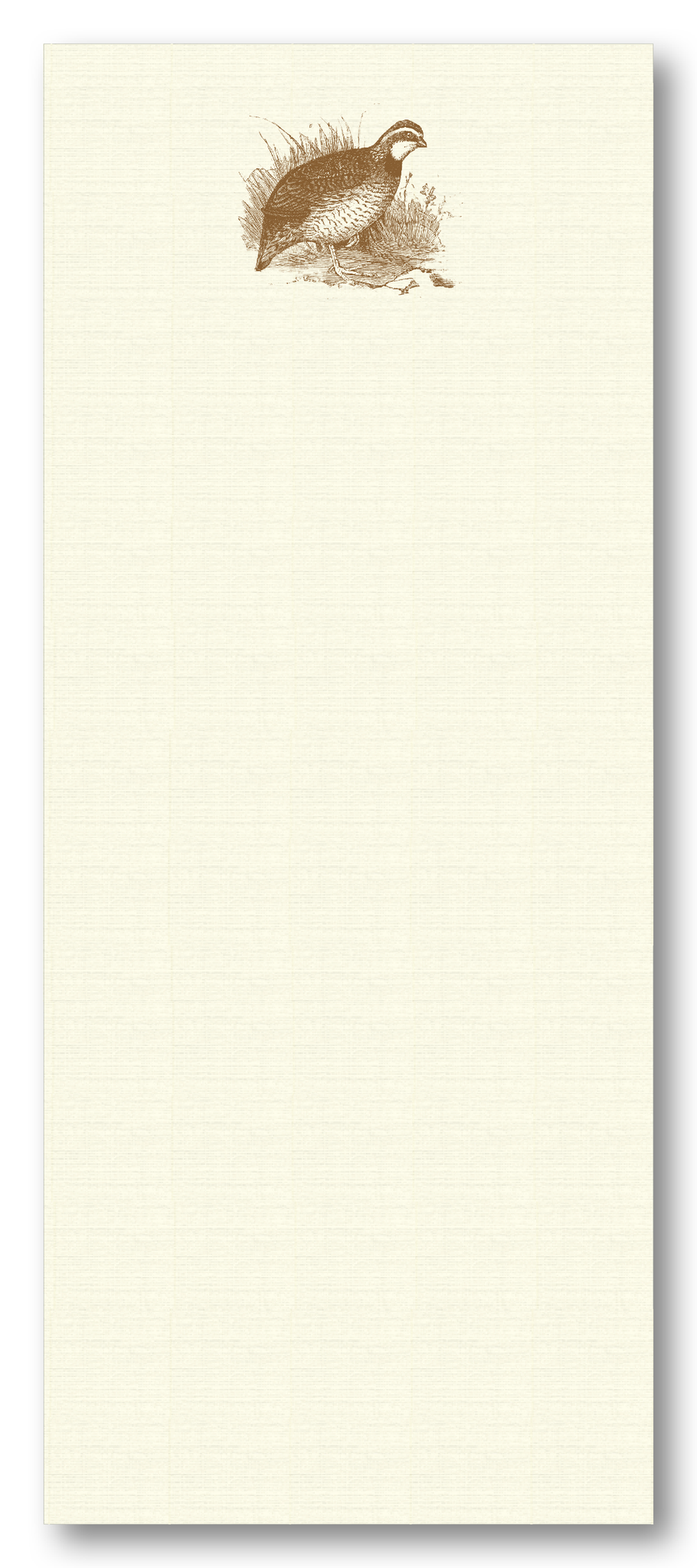 {Maison de Papier} Notepad :: Quail