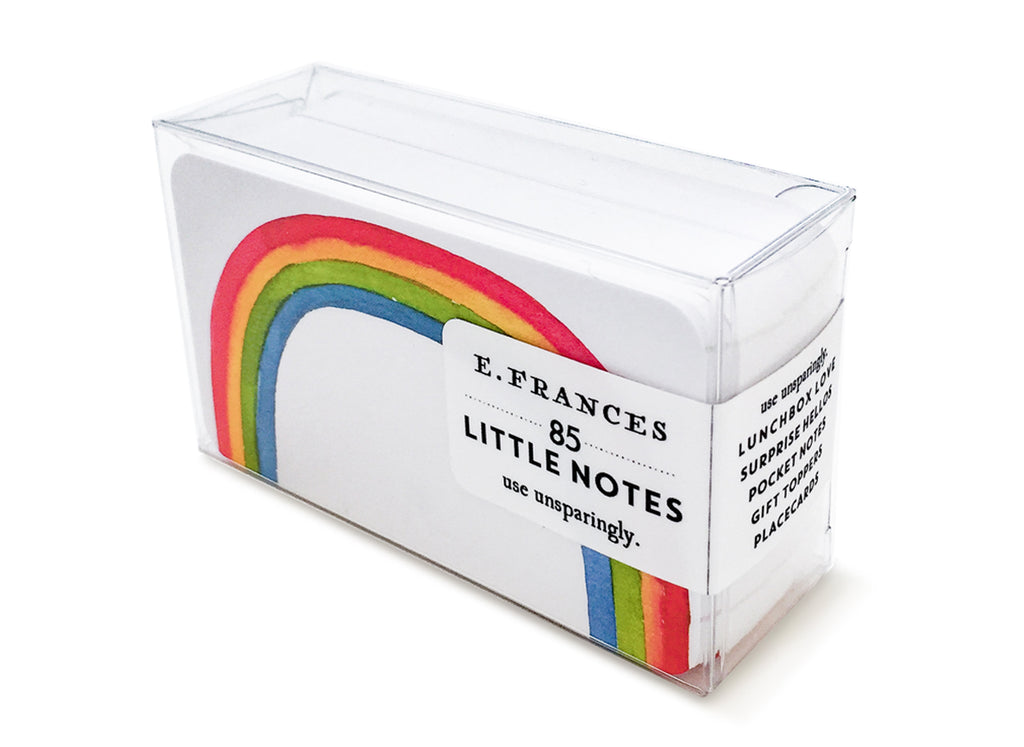 {E. Frances Paper} 85 Little Notes :: Rainbow