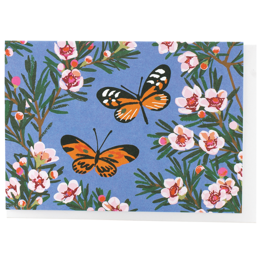 {Smudge Ink} Boxed Notecards :: Wax Flowers & Butterflies :: Set of 10