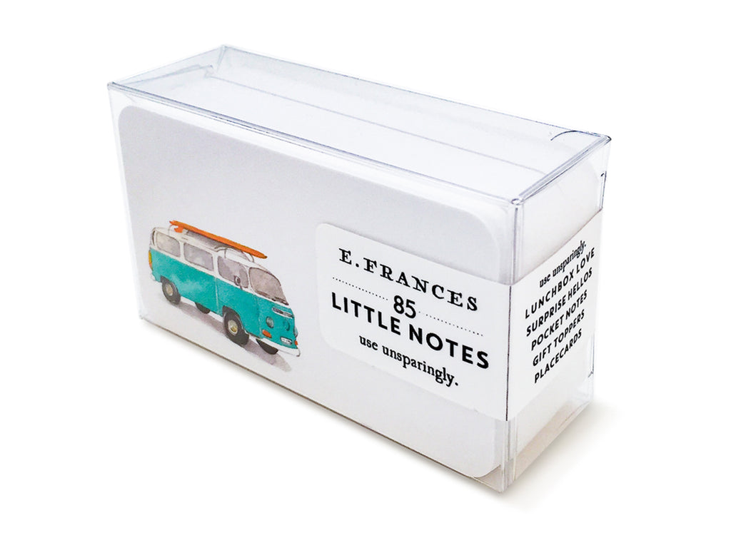 {E. Frances Paper} 85 Little Notes :: Surf Bus