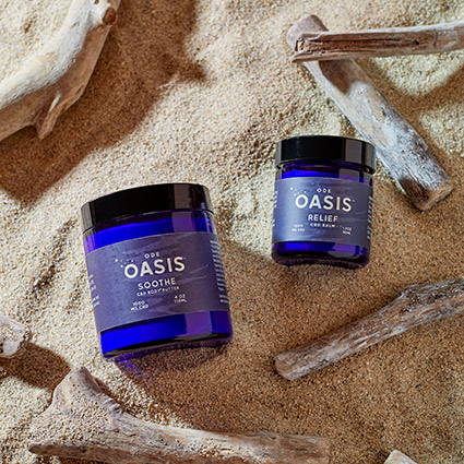 Oasis Soothe Body Butter, CBD Bath & Body McEvoy Ranch 4 FL OZ