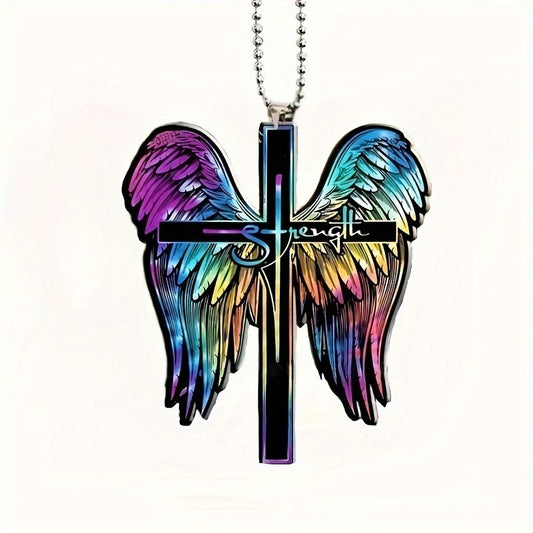 Colorful Wings Cross Home Festival Decorations - Perfect Gifts for Holiday Celebrations!