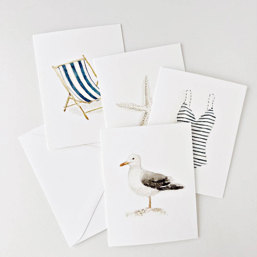 Summer Notecards - 4 Designs