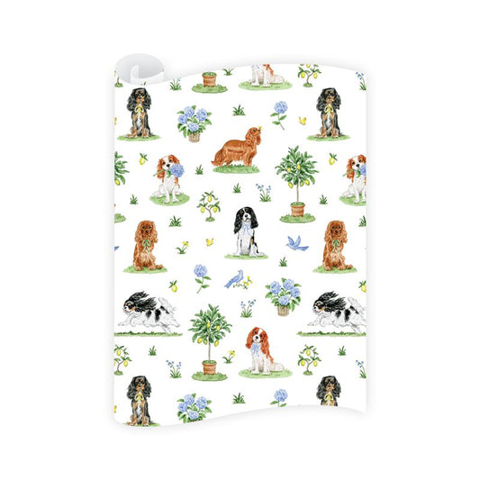 Cavalier Garden Wrapping Paper Roll