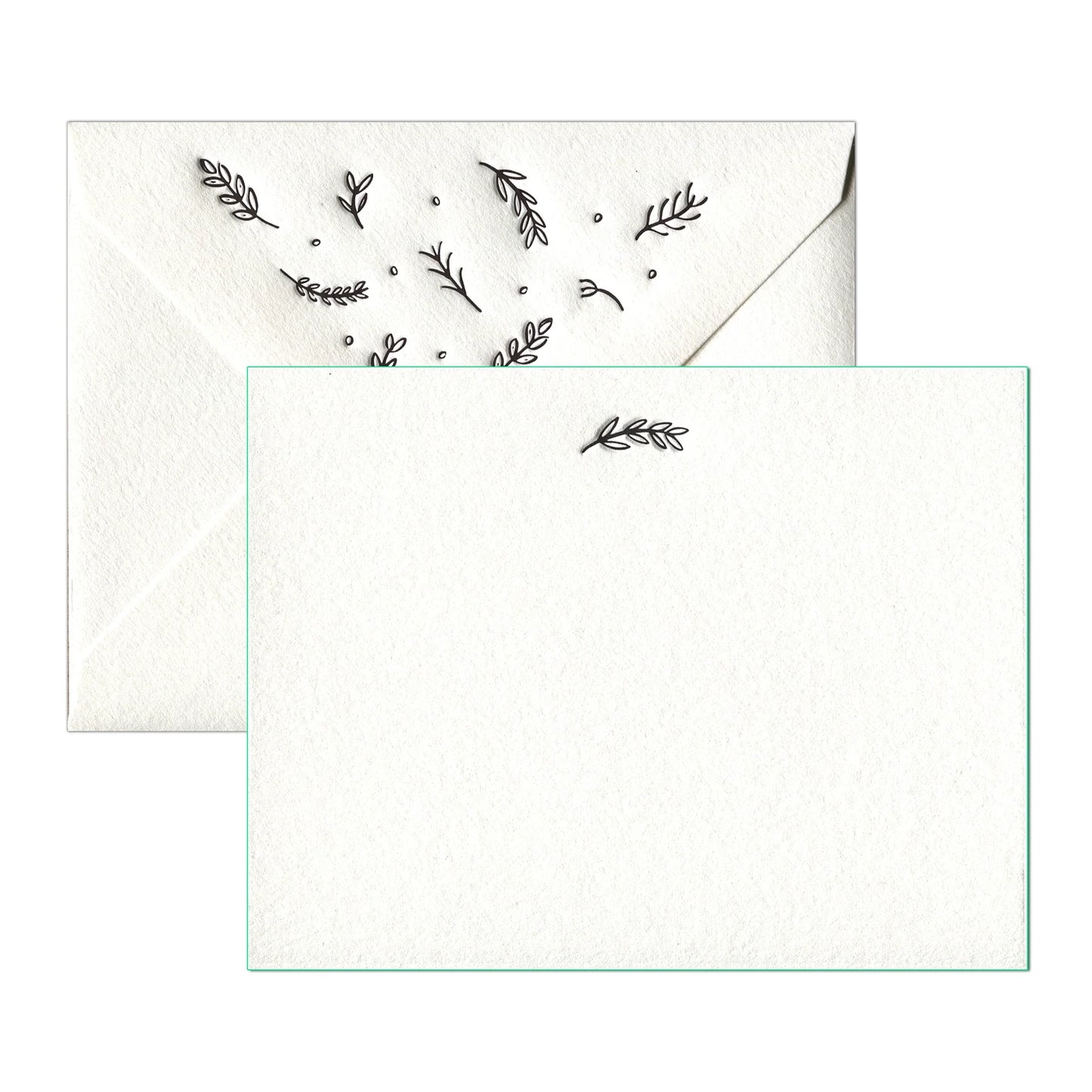 {Ink Meets Paper} Social Stationery Notecards :: Botanics :: Set of 8