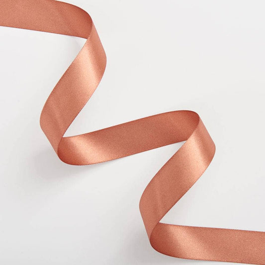 {Waste Not Paper} Satin Ribbon :: 1" Width :: Rose Gold