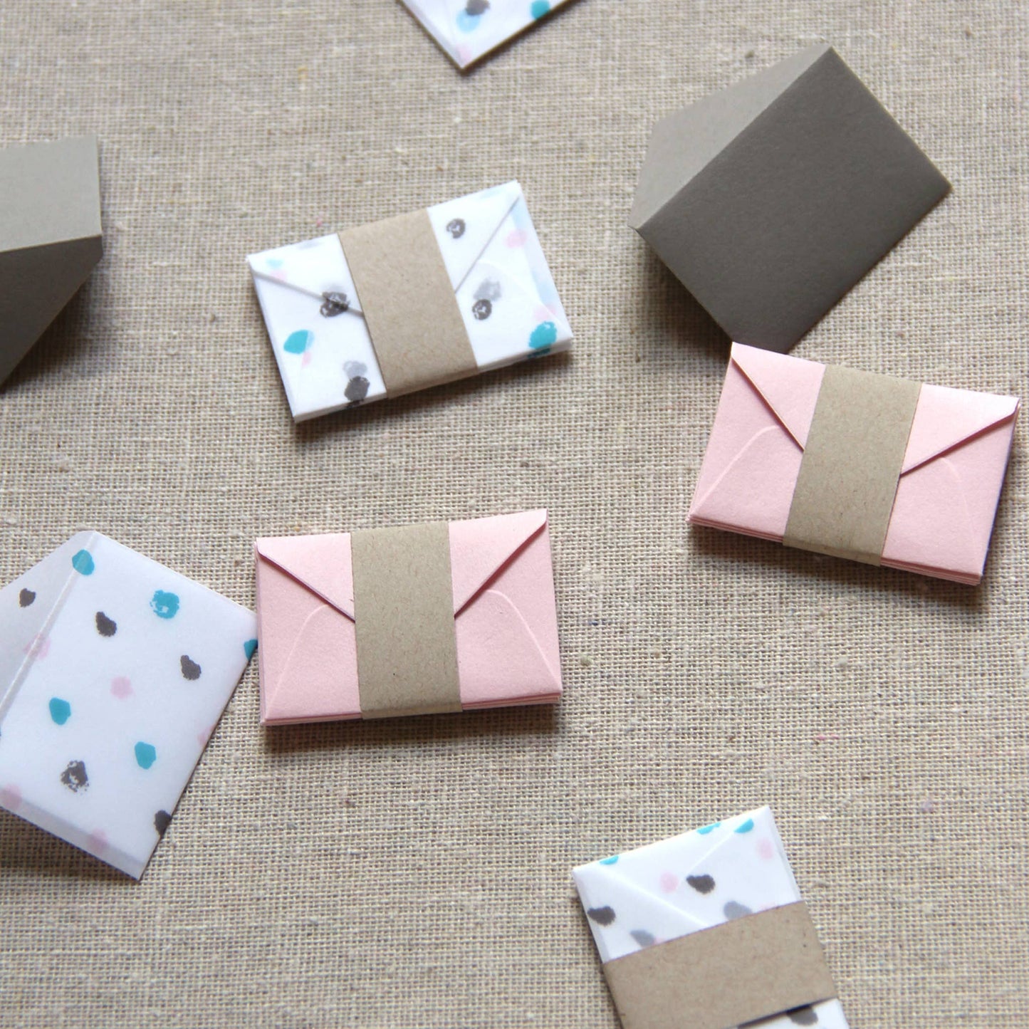 {Lemon Drop Papers} Tiny Loves Notes :: Set of 12 :: Sweet Pea