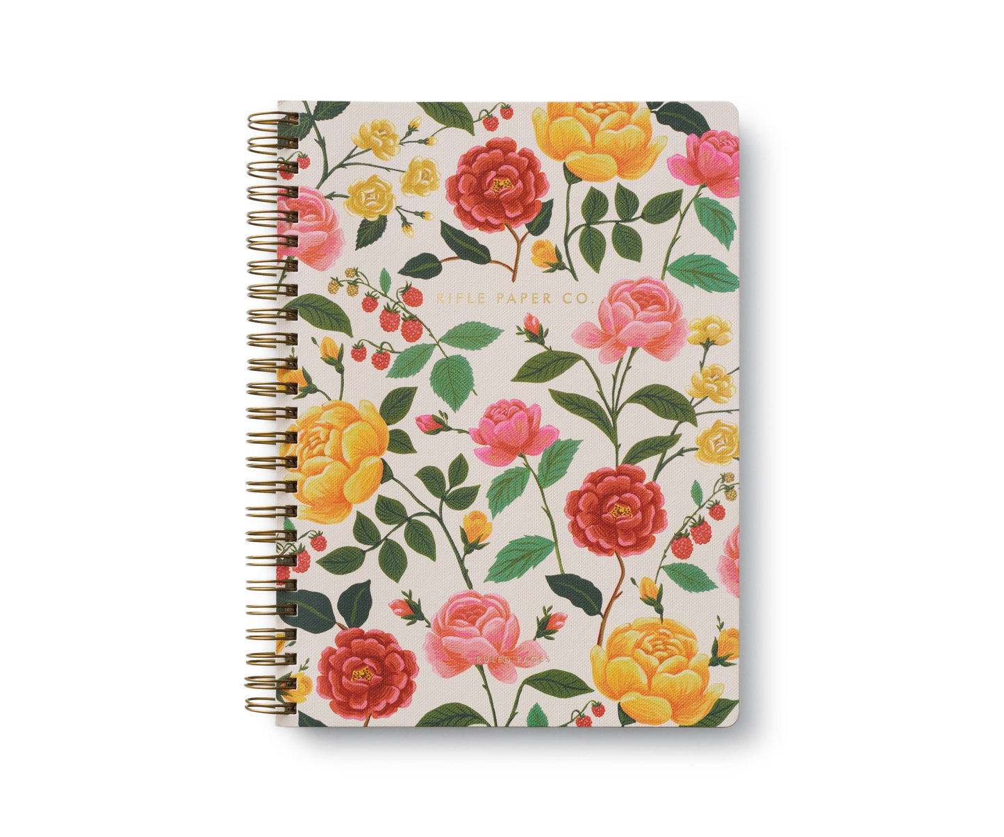 {Rifle Paper Co.} Spiral Notebook :: Roses