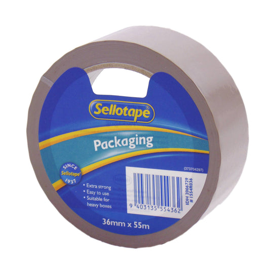 Sellotape 1554R RC Vinyl Brown 36mm x 55m