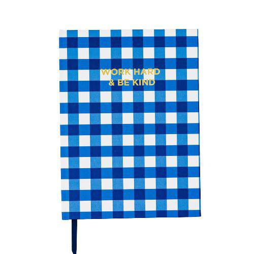 Gingham/Stars Notebook