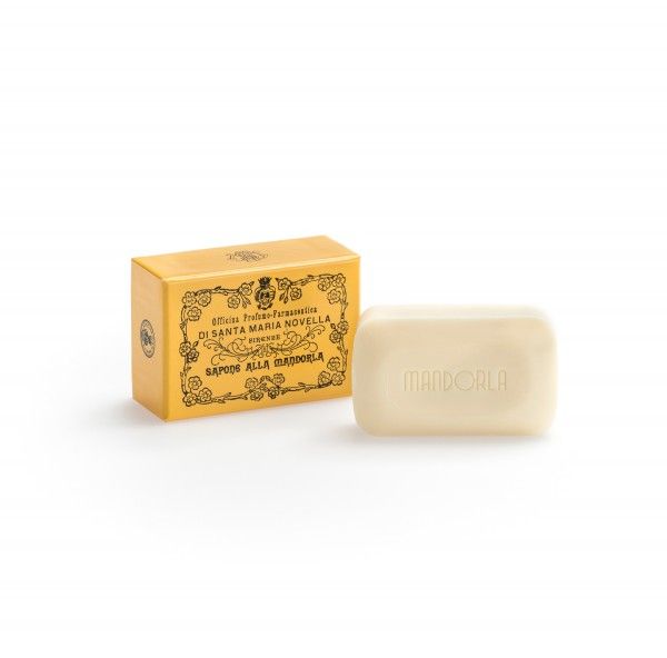 Santa Maria Novella Almond Soap bar and box