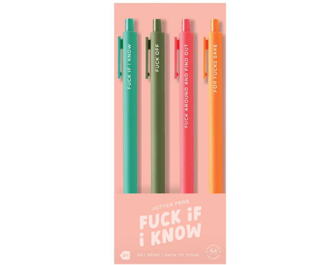 F*ck if I know Jotter Set