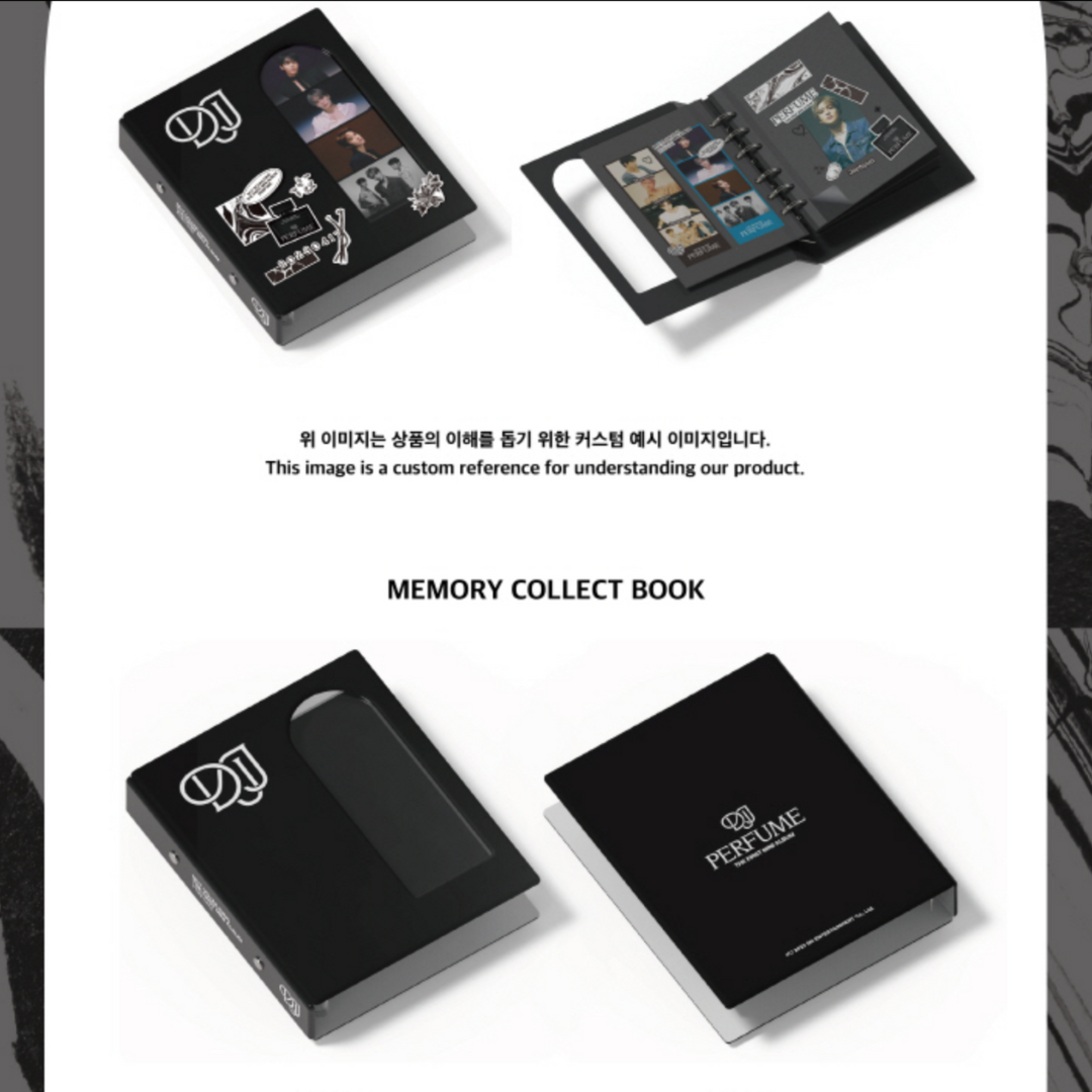 NCT DOJAEJUNG - MEMORY COLLECT BOOK_PERFUME (3 VERSIONS)