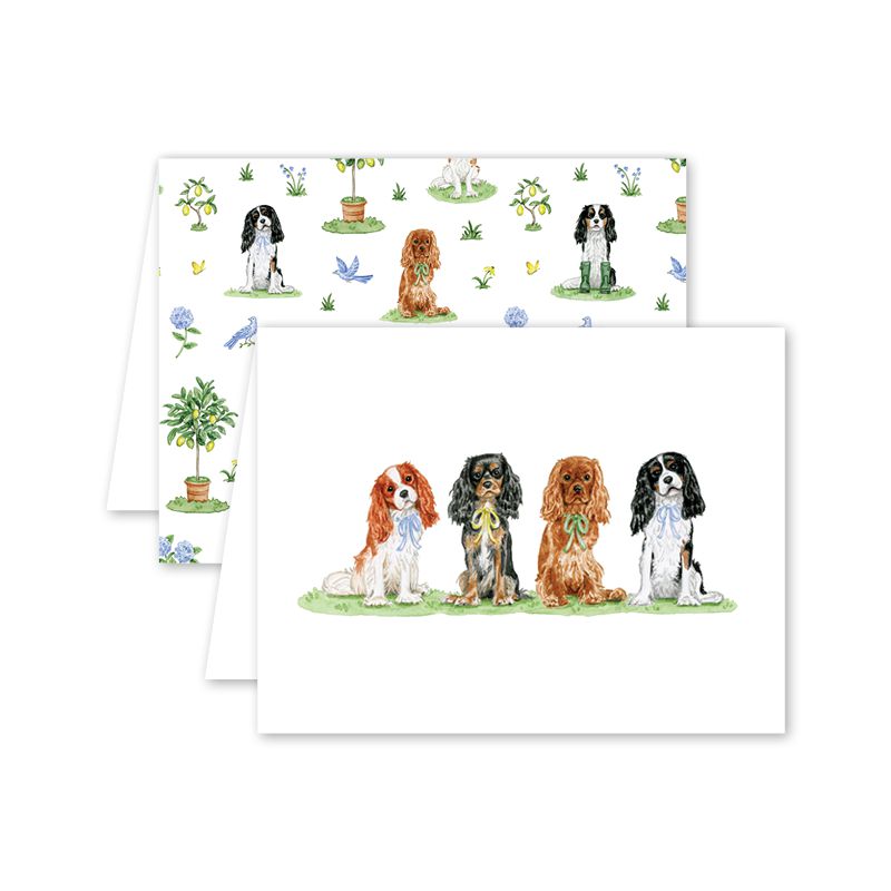 Cavalier Garden Notecard Set