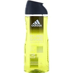 ADIDAS PURE GAME by Adidas (MEN) - BODY, HAIR & FACE SHOWER GEL 13.5 OZ