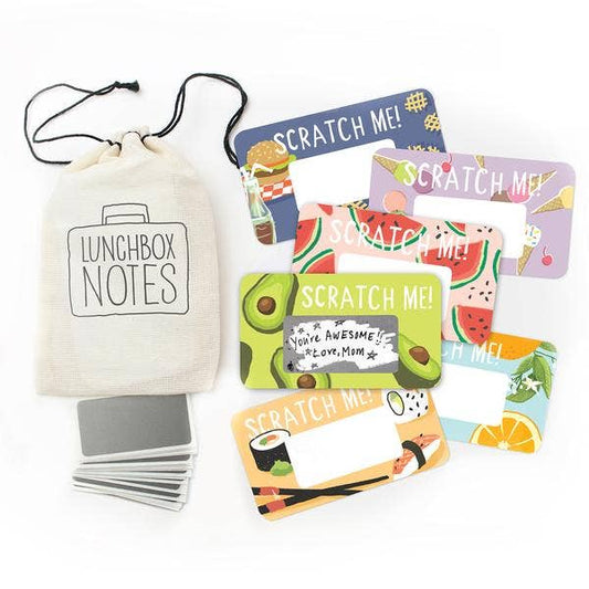 {Inklings Paperie} Scratch Off Lunchbox Notes :: Set of 24 :: Edition 5