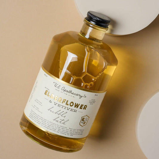 Elderflower & Vetiver Bubble Bath Elixir