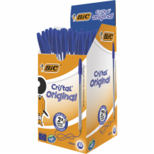 Bic Crystal Blue Pen  50x50's