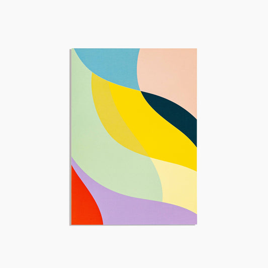 {Poketo} Simple Lined Notebook in Ripple