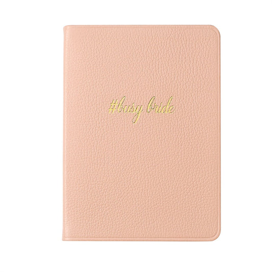 Busy Bride Medium Leather Travel Journal