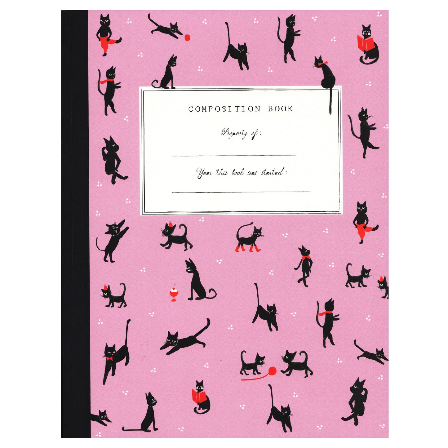 {Mr. Boddington's Studio} Composition Book :: Cat Club :: Deep Pink