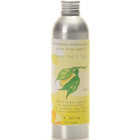 La Selva Positano Cosmetici Naturali Lemon and Petit Grain Aromatherapy Cleanser