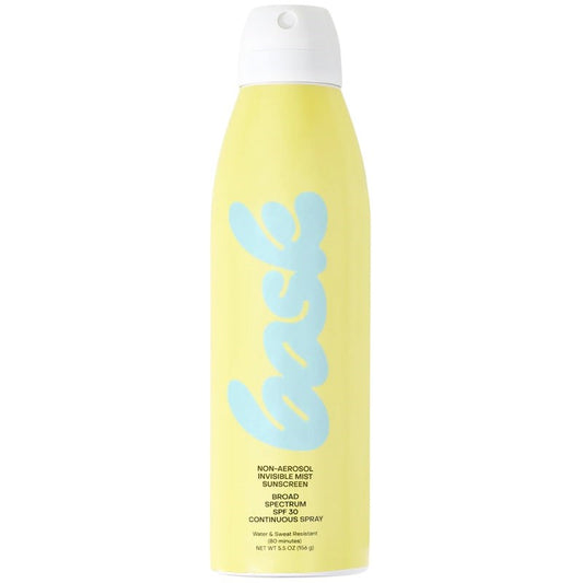 Non-Aerosol Invisible Mist Sunscreen Continuous Spray SPF 30