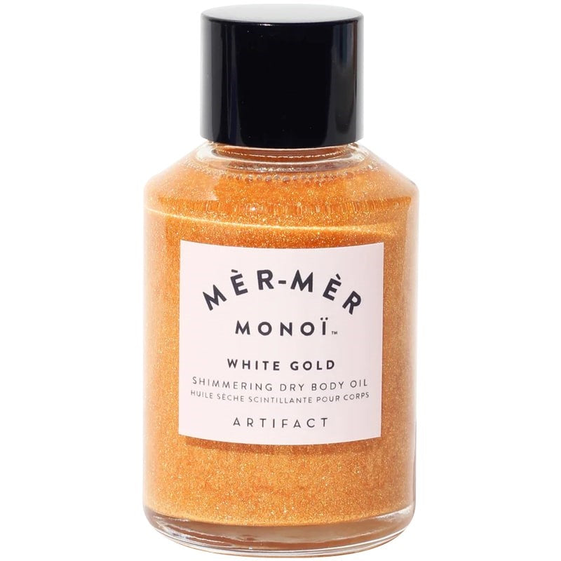 Mer-Mer Monoi White Gold Shimmering Dry Body Oil