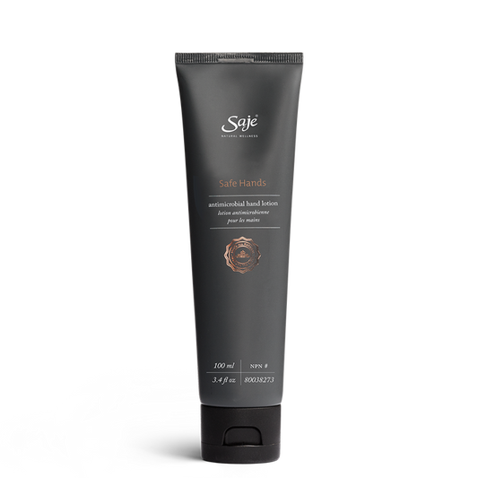 Saje Safe Hands Antimicrobial Hand Lotion 100% Natural Topical Formula 100ml NEW