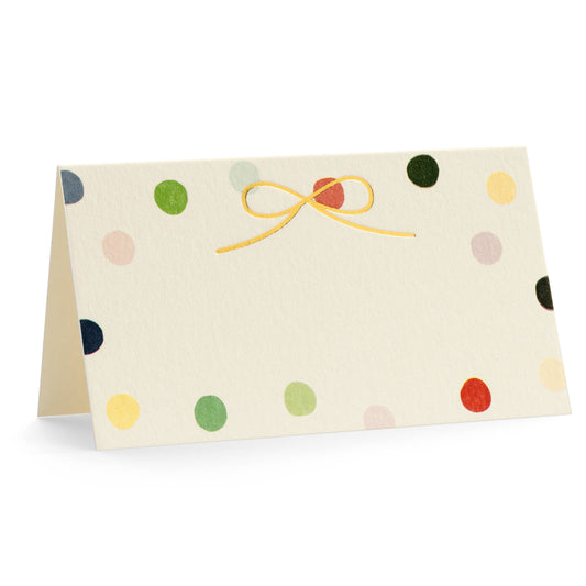 {Karen Adams Designs} Place Cards :: Polka :: Set of 10