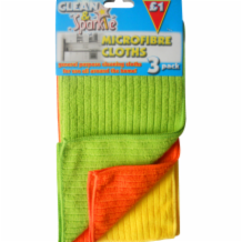 Clean&sparkle Micro Fibre Cloths   5x3's