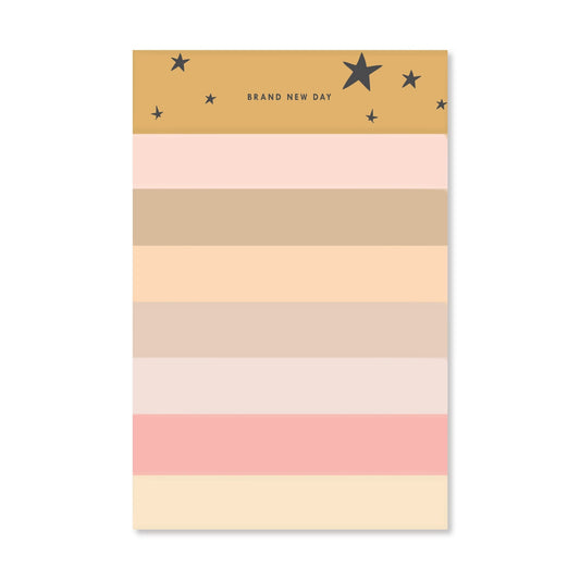 {Ginger P. Designs} Colorblock Daily Notepad