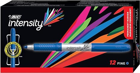 Bic Blue Marker  12x12's