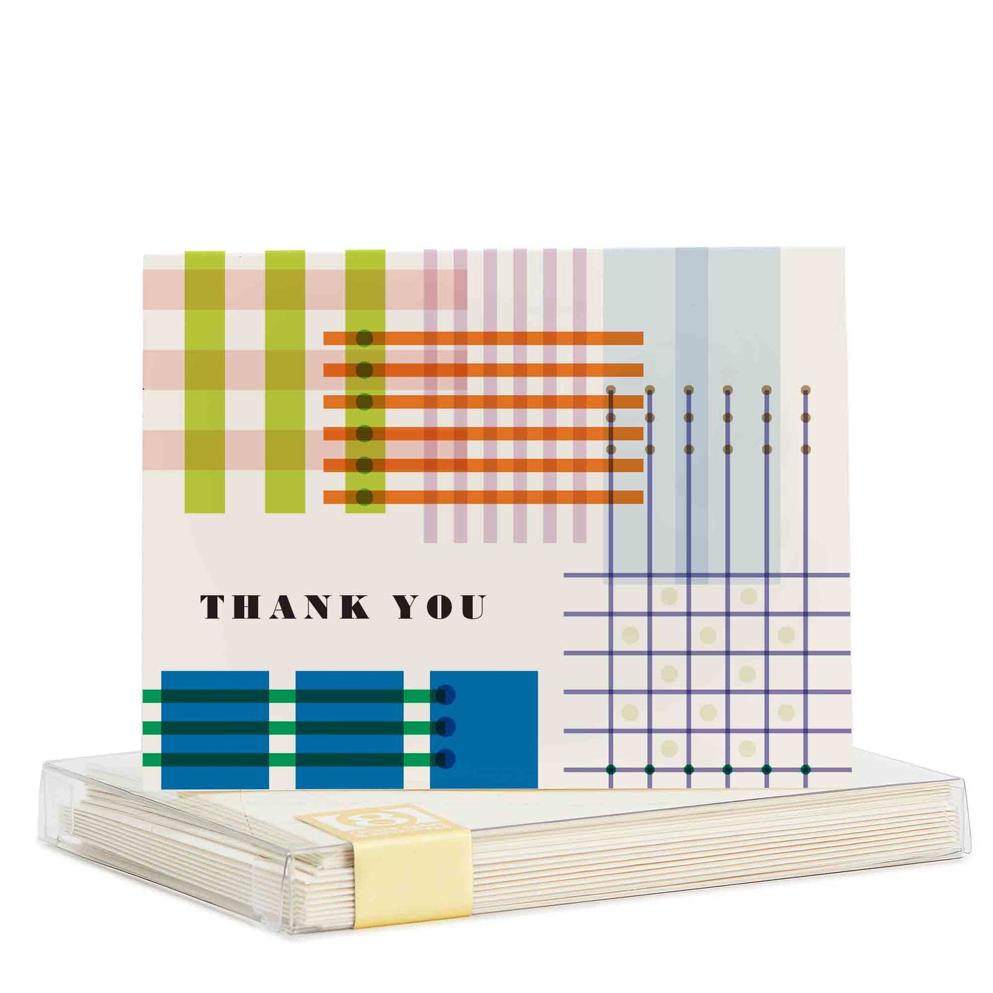 {Snow & Graham} Thank You Notecards :: Plaid :: Set of 8