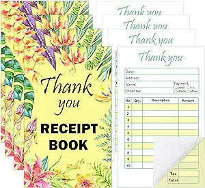 Reciept Book x Ncr  5x5's