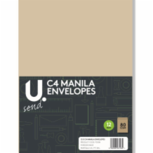 C Manilla Envelopes  1x15pk