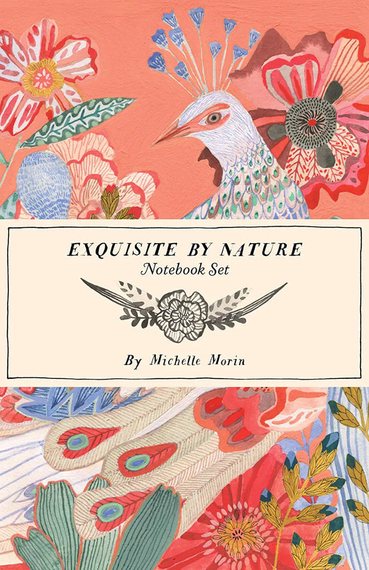 {Chronicle Books} Exquisite by Nature Notebooks :: Set of 2