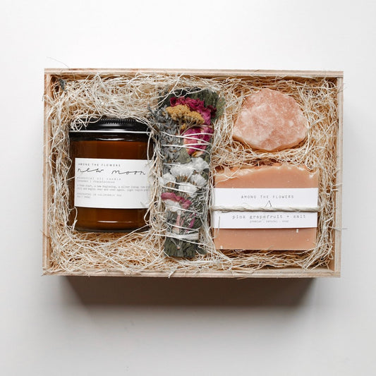 Among the Flowers: Sacred Spaces Gift Box
