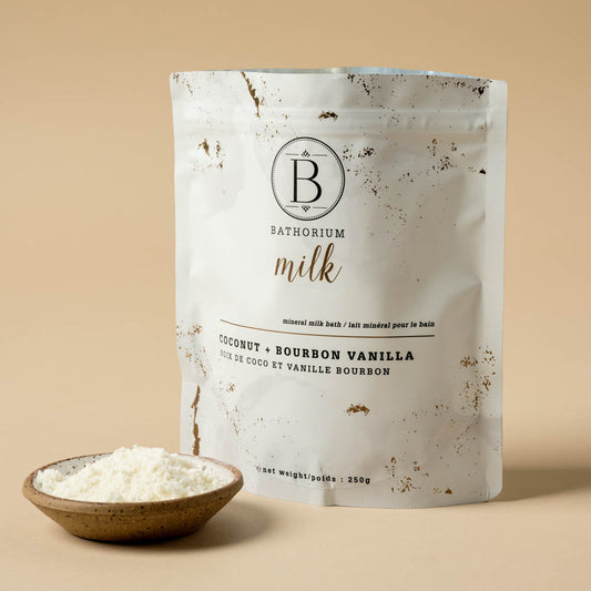 Mineral Milk Bath - Coconut and Bourbon Vanilla