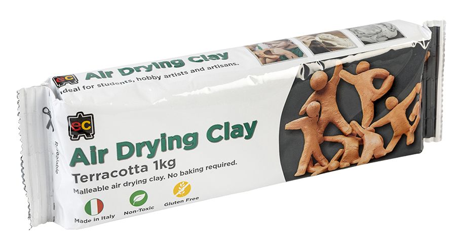Edvantage - Air Dry Clay 1kg - Terracotta